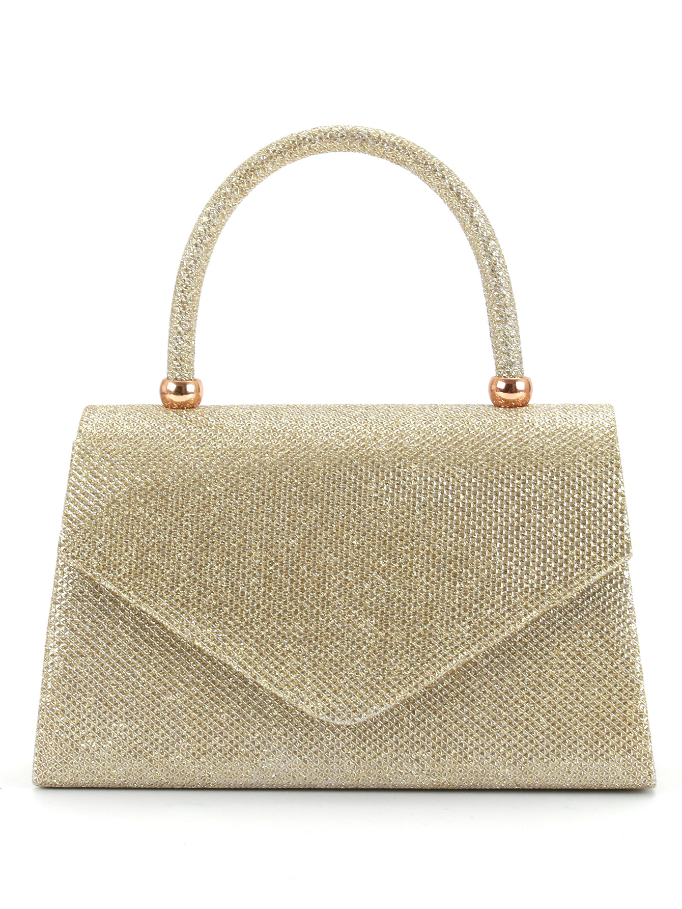 Women's Wedding Handheld Clutch Japanese Style Pleated Evening Bag - Image 7