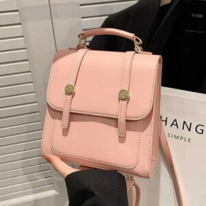 Large Capacity Fashion Elegant Backpack 2026 Spring Summer New Stylish Casual Women’s Simple Trendy Bag