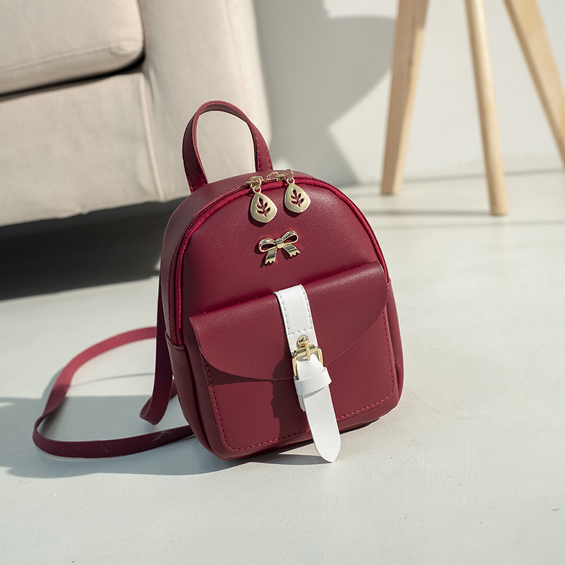 Ladies Backpack 2026 Korean Style Women's Double Shoulder Bag