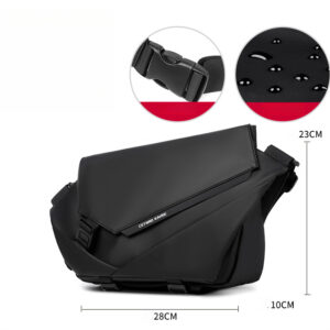 Premium Breast Functional Sports Cycling Shoulder Commuting Multi-functional Men’s Messenger Bag