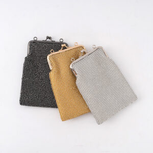 2026 Rhinestone Evening Light Magnetic Wallet Women’s High-end Chain Banquet Niche Design Crossbody Bag