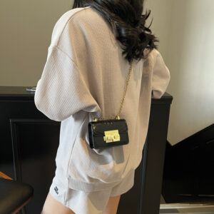 Small For Women 2026 Crossbody Bag High-end Ins Style Niche Design Black Sweet Cool Mini Coin Purse