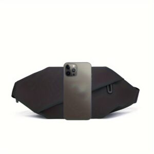 Minimalist Geometric Waterproof Nylon Chest Sling Unisex Adjustable Strap Lightweight Sports Cycling Daily Commute