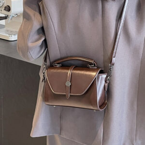 Women’s New Handbag, Portable And Versatile Briefcase, 2026 Spring Collection, High-end Fashion Niche Small Square