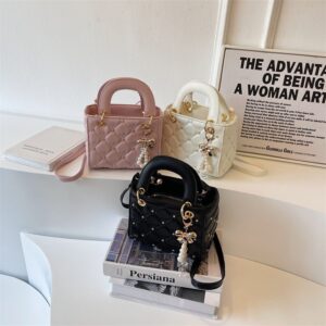 New Daifei Women’s High-end Handbag, Water Bucket Bag, Single Shoulder Crossbody Bag