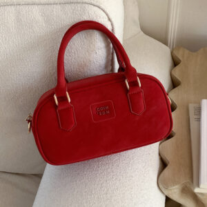 Korean-style Casual Simple Boston Fashionable Versatile, Can Be Worn As A Shoulder Or Crossbody Bag, Unique And Trendy
