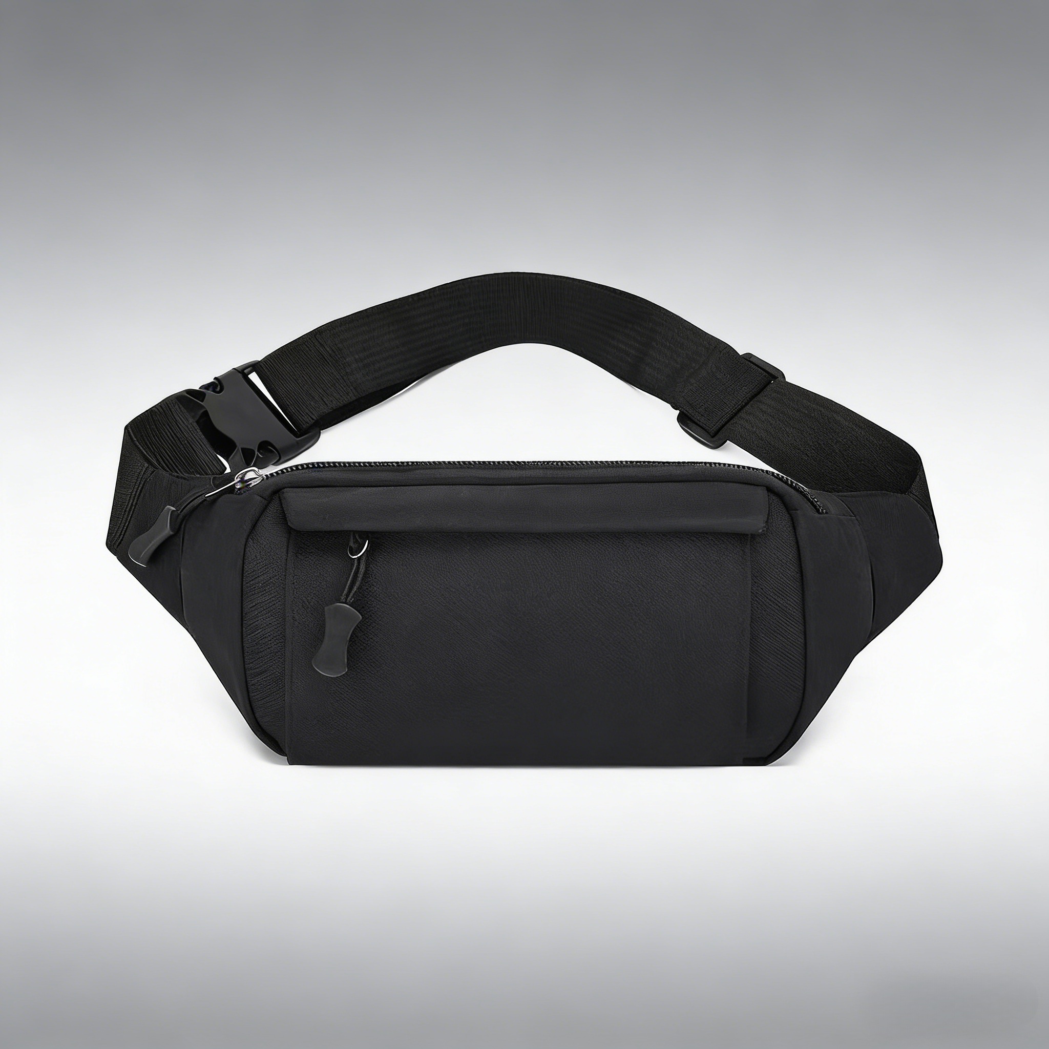 Lightweight Simple Nylon Fanny Pack Adjustable Waist Crossbody Belt Bag Men Women - Image 7