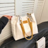 White with Khaki