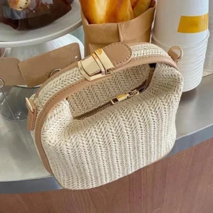 Shoulder Bags Straw Crossbody Bag For Women Fashion Bohemian Small Knitting Summer Purse And Handbag Ladies Casual