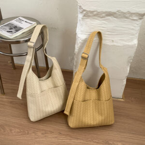 Large-capacity Commuter Tote Women, Summer 2026 New Casual Shoulder Bag, Versatile Bucket Bag For College Students