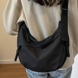 Men’s Bas This Year’s Popular Oxford Cloth Messener Female New Casual One Shoulder Student Class Commutin Dumplin
