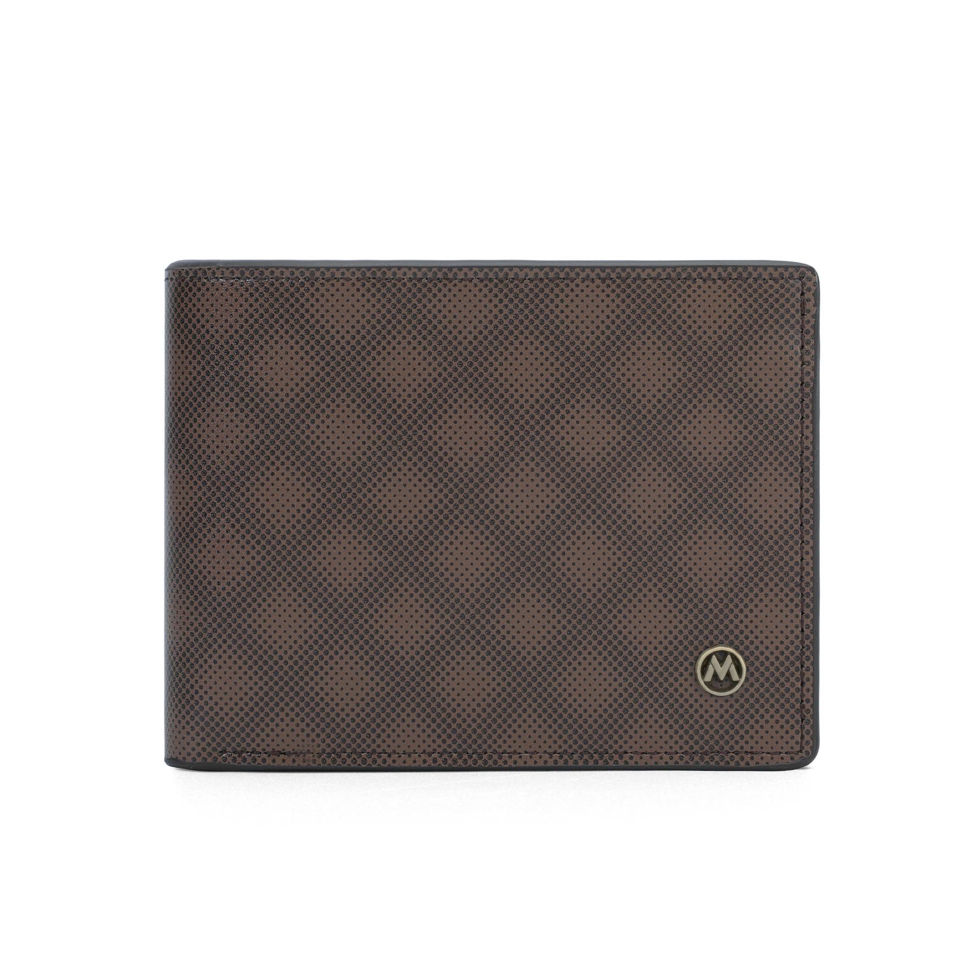 MANDU 2026 New Plaid Men's Large Capacity Wallet RFID Card Bag Male - Image 7
