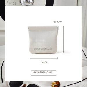 Mini Auto-Closing Travel Pouch – Premium Cosmetic Cable Organizer (Compact Wallet For Coins, Makeup & Small Essentials)