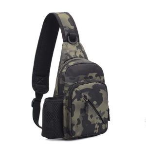 Men’s Camouflage High-end Messenger Multifunctional Large-capacity Leisure Outdoor Sports Waterproof Tactical Breast Bag