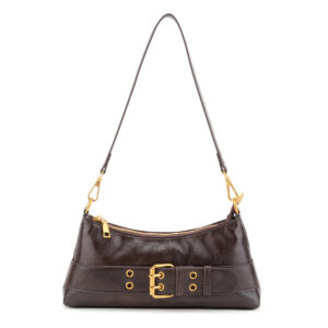 Stylish Buette Shoulder With Leather Strap Detail Casual Crossbody Handb For Everyday Essentials Versatile Women’s