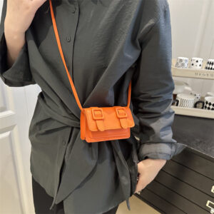 Summer New Casual Niche Design Small Square Fashion Trend Foreign Texture Women’s Shoulder Messenger Bag