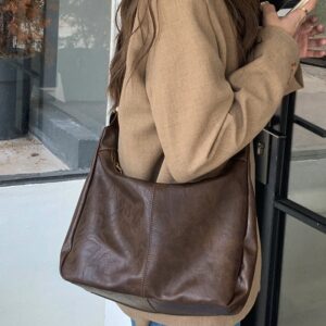 Maillard Retro Crossbody For Women 2026 New Trendy Korean Version Tote Versatile Large-capacity Shoulder Bag