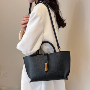 Everyday Versatile Simple Korean-style Hand, Classic Stylish, Trendy Shoulder And Crossbody , Large-capacity Tote