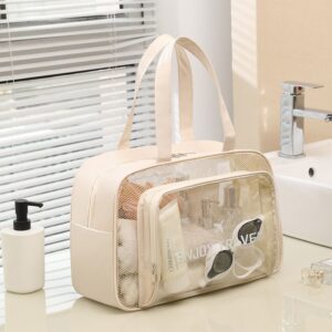 Women’s Portable Large Capacity Cosmetic Multi Functional Lazy Wet And Dry Dual Use Waterproof Travel Storage Bag