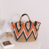 Scattered wavy pattern orange
