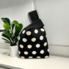 Polka dot black