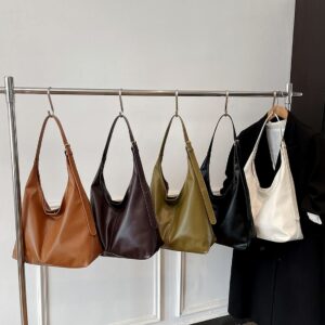 Wom’s Autumn 2026 New Fashion Shoulder Bag, Simple And Stylish Large-capacity Commuter Tote Bag For