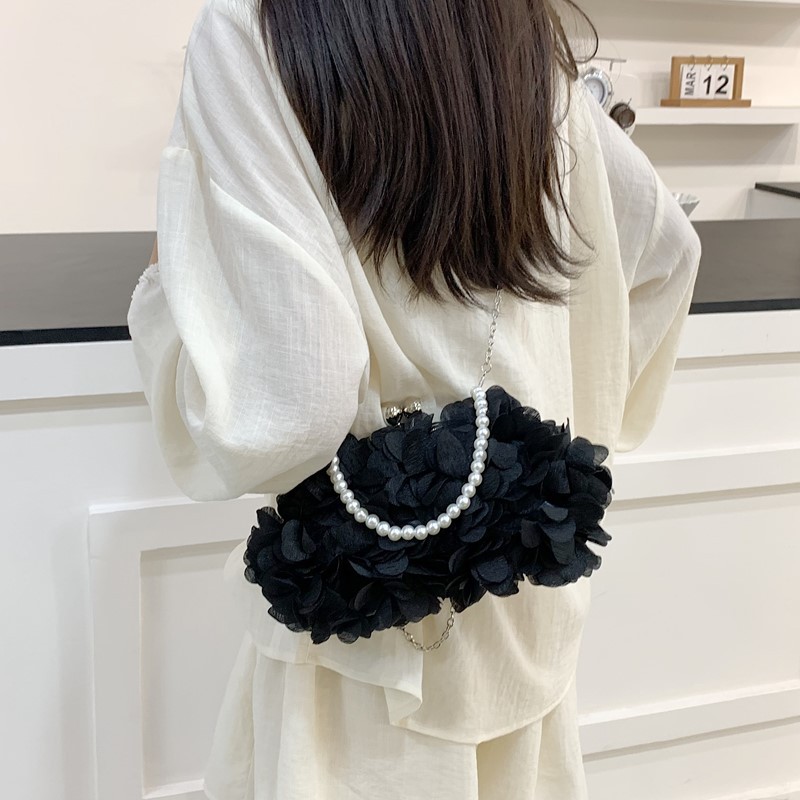 Petal Evening Handheld Fairy Clutch Romantic Wedding Banquet Party Dress Prom Bag - Image 4