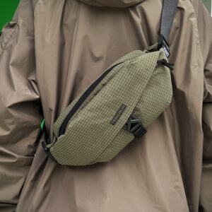 2026 New Lightweight Nylon Chest Women, Outdoor Cycling Phone For Men, Trendy Checkered Crossbody B, Multi-use Waist