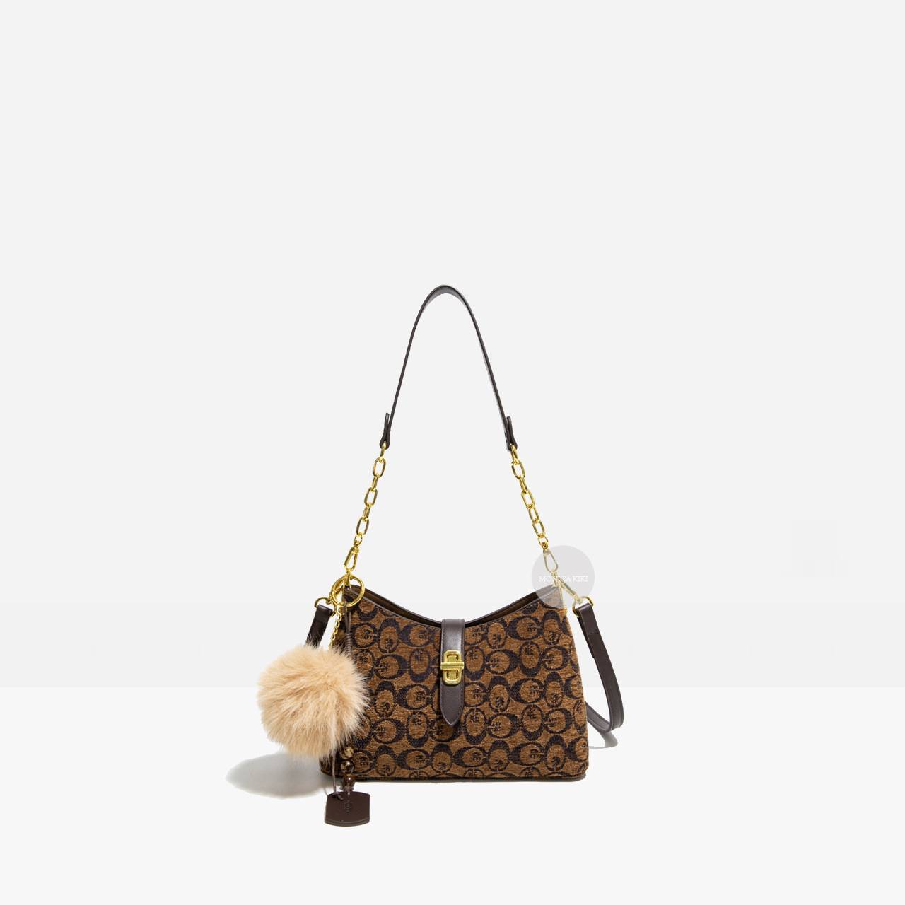Women's Crossbody Bag Drawstring Handbag High-End Fashion Winter Style New Design