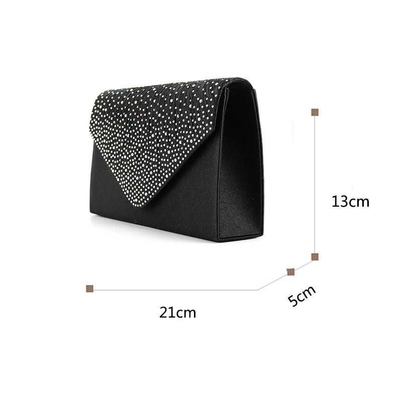 New Ladies Bridal Bag Handbag Suitable For Wedding Evening Prom Various Parties - Image 7