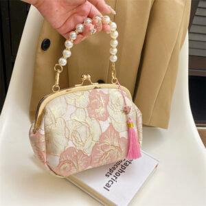 Finished Chinese Style Cheongsam Evening Mini Handbag Crossbody Three-in-One Exquisite High-Quality Bag Gift