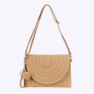 Simple And Fashionable Handmade Paper Rope Woven Seaside Vacation Beach Daily Casual Women’s Bag