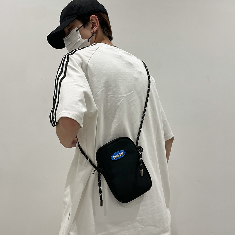 2026 Trendy Brand New Men's Crossbody Fashion Versatile Casual Couple Shoulder Phone Bag - Image 2