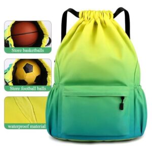 Oxford Cloth Men’s And Women’s Travel Backpack, Basketball Fiess Bag, Casual Student Backpack