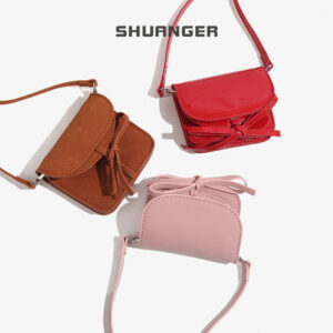 Korean Simple And Exquisite Petite Ballet Style Small For Women High Appearance Patent Leather Fashionable Mini Bow