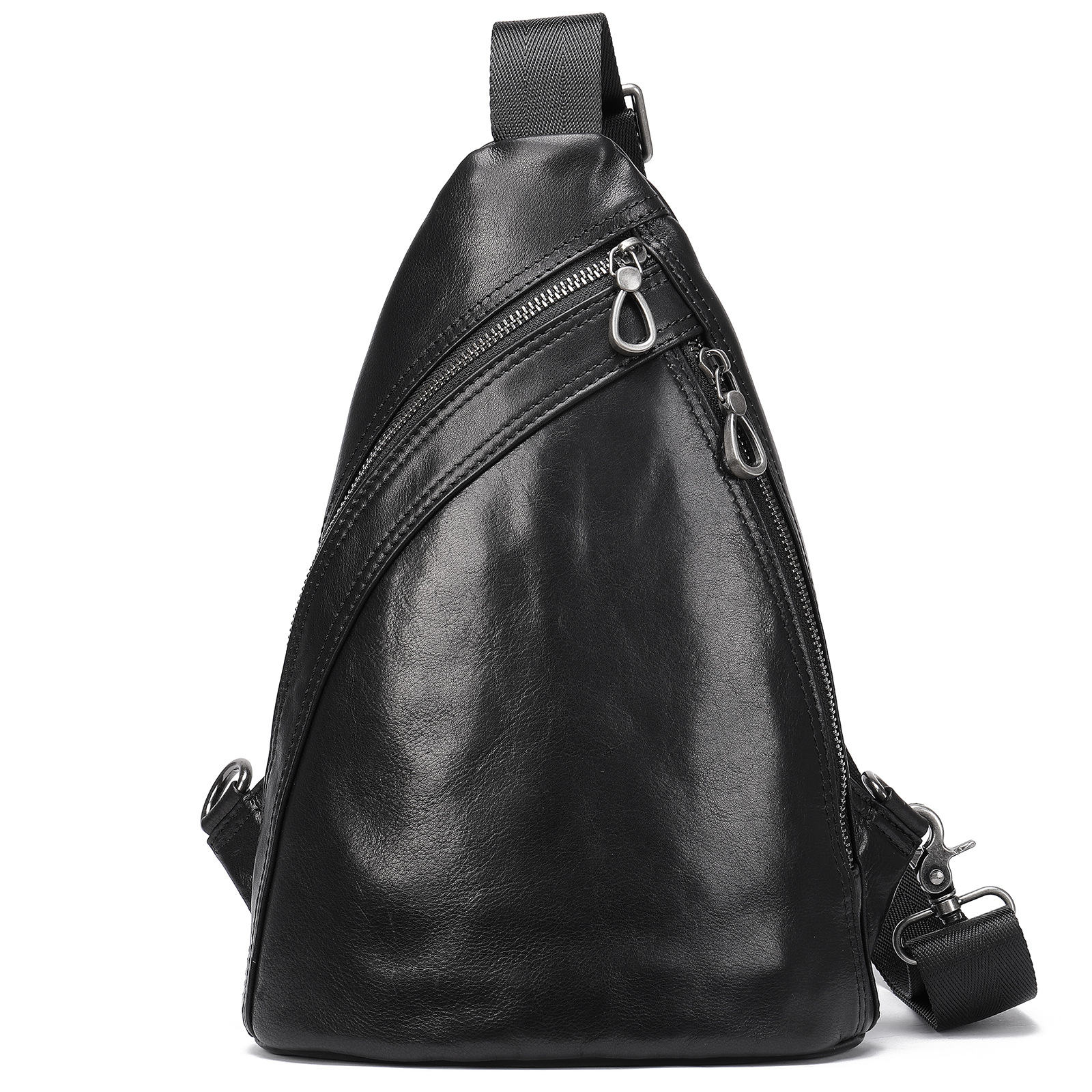 Casual chest large capacity, fashionable crossbody bag, high-end for men - Image 13