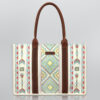 Beige Blue Large