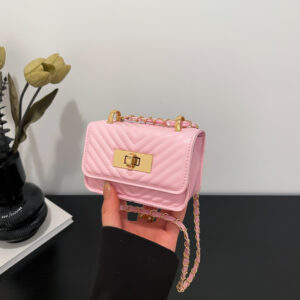 Quilted Chain For Women Spring Summer 2026 New Fashion High-end Ins Style Crossbody Versatile Mini Square Bag