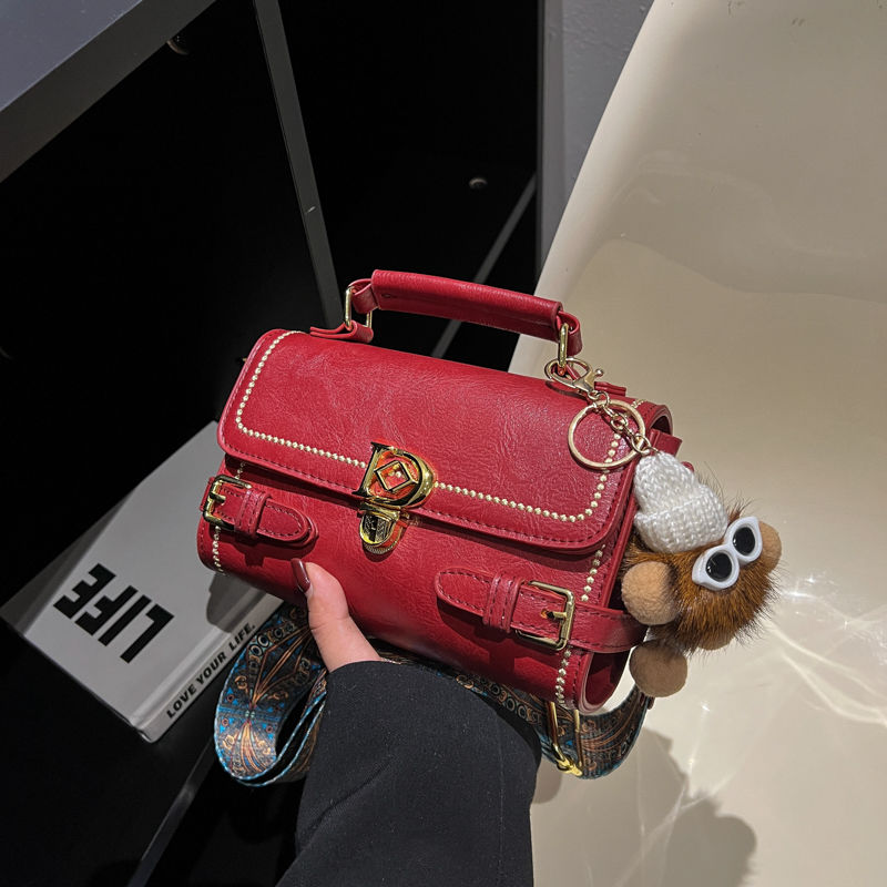 Delicate 2026 spring new small square adjustable strap all shoulder crossbody bag can be carried - Image 7