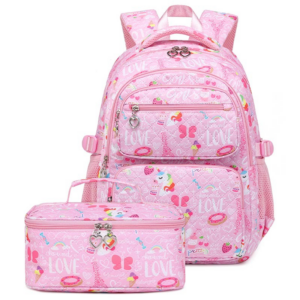 Schoolbags Girls Students, Cute Ins Style Large Capacity Lightening Backpacks For School Students Children Bag