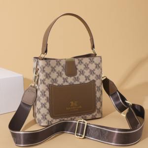 Brand Retro Print Popular Handbag Women’s New Casual Versatile Large Capacity One Shoulder Crossbody Bag