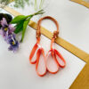 Orange shoulder strap