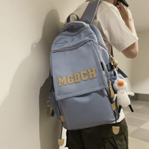 Luggage & Bags Backpack Simple, stylish, couple backpack, high looking, large capacity student schoolbag