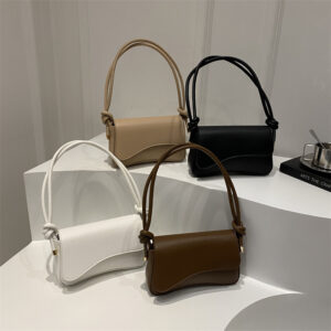 Underarm Women’s New Fashion Niche Design Shoulder Messenger Foreign Relaxation Small Square Bag