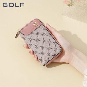 Golf GOLF Printed Fashion Card Zipper Coin Purse Car Key Chain Bag Women