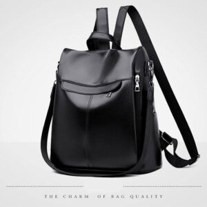 Casual Simplicity Women Backpacks Designer Ladies Large Capacity Travel School Backpack for College Students
