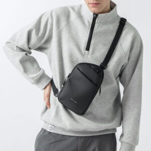 Men’s Lightweight Minimalist – Durable Oxford Fabric, Urban Casual Sling For Everyday Essentials Small Crossbody Bag,