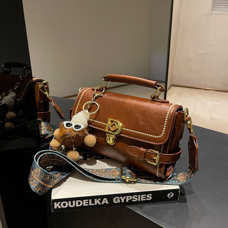 Delicate 2026 spring new small square adjustable strap all shoulder crossbody bag can be carried - Image 2