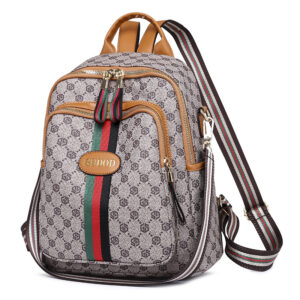 Men’s Women’s Fashion Travel Backpack Printed Large Capacity Bag Suitable For Business, Work, Travel, And Leisure