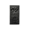 crocodile print black